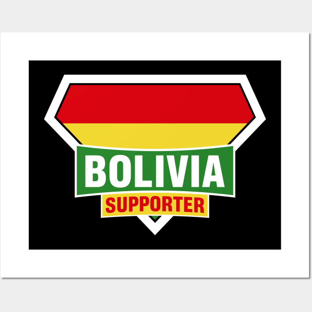 Bolivia Supporter Wall Art by ASUPERSTORE